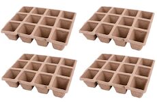 Strend Pro Garden 255476 Sadbovač Herrison P1002, papírový, 12 sazenic, bal. 4 ks, 210x170x45 mm