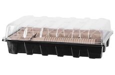 Strend Pro Garden 255545 Minipařeniště , sada pro sázení, 30dílná, 37x23x6 cm