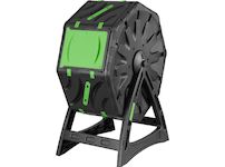 Strend Pro Garden 255605 Kompostér Garden, bubnový, 70 lit., černý, 55,5x36x72 cm