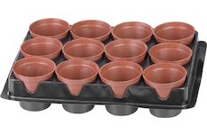 Strend Pro Garden 255620 Minipařeniště , 12 ks, sada, 24x18x6 cm
