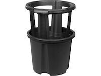 Strend Pro Garden 255638 Květináč na brambory , barva černá, 35x28 cm