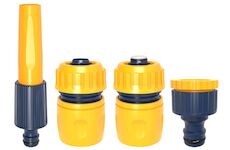 Strend Pro Garden 256508 Sada zahradních spojek TS4001A, zahradní zavlažovač, 1/2