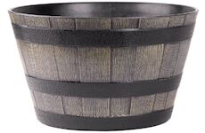 Strend Pro Garden 256802 Sázecí květináč Woodeff, 39x23 cm, přírodní, efekt dřeva