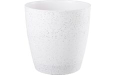 Strend Pro Garden 256966 Květináč Stone, 35x35 cm, bílý, efekt kamene