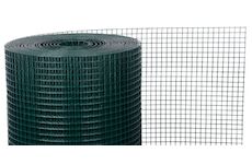 Strend Pro Garden 431438 Pletivo GARDEN PVC 1000/16x16/1,2 mm, zelené, RAL 6005, čtyřhranné, zahradní, chovatelské, bal. 5 m