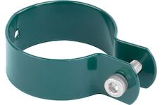 Strend Pro Garden 432065 Svorka , METALTEC FA005, 48 mm, zelená, pro kulatý sloupek, RAL6005