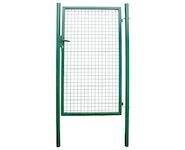 Strend Pro Garden 432201 Brána METALTEC ECO, 1000/1800/50x50 mm, hranatý rám, zelená, jednokřídlová, zahradní, ZN+PVC, RAL6005