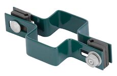 Strend Pro Garden 432217 EUROSTANDARD, 60x40 mm, průběžný, zelený, Zn+PVC, RAL6005, pro čtvercový sloupek