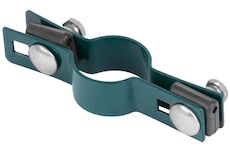 Strend Pro Garden 432224 EUROSTANDARD, 48 mm, průběžný, zelený, Zn+PVC, RAL6005, pro kulatý sloupek