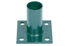 Strend Pro Garden 432233 Patka Pro METALTEC, pro kulatý sloupek 38 mm, zelená, pro kotvení, RAL6005