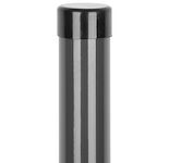 Strend Pro Garden 432245 METALTEC sloupek, 48/1750/1,25 mm, antracit, kulatý, uzávěr, Zn+PVC, RAL7016