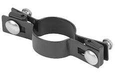 Strend Pro Garden 432250 EUROSTANDARD, 48 mm, průběžný, antracit, Zn+PVC, RAL7016, pro kulatý sloupek
