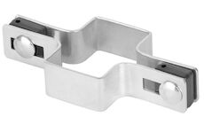 Strend Pro Garden 432286 EUROSTANDARD, 60x40 mm, průběžný, pozinkovaný, pro čtvercové sloupky