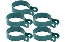Strend Pro Garden 432324 METALTEC svorka, 48 mm, zelená, RAL6005, pro kulatý sloupek, balení. 5ks