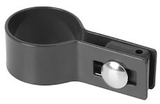 Strend Pro Garden 432326 EUROSTANDARD svorka, 38 mm, konec, antracit, RAL7016, pro kulatý sloupek