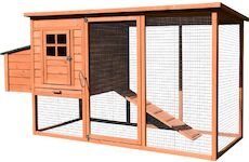 Strend Pro Garden Kurník 2173853 pro drůbež, se střechou, 200x75.5x103 cm