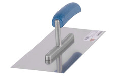 Strend Pro Premium 216053 Hladítko Strend Pro Premium, BlueWood, dřevěná rukojeť, 270x130 mm, rovné, 0,7 mm, nerez 216053