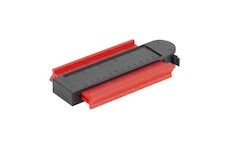 Strend Pro Šablona na obkreslení tvarů DG680, 250x101 mm, s uzamčením vzoru a magnetem
