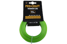 Struna žací (2.4mm) (15) hvězda PROCRAFT | ZI-2.4/15