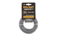 Struna žací (s výstuhou) (2.7mm) (15) spirála PROCRAFT | SP/J-2.7/15