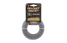 Struna žací (s výstuhou) (3mm) (15) spirála PROCRAFT | SP/J-3/15