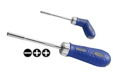 Tona Expert E160802 Ráčnový multibitový šroubovák s pistolovou rukojetí