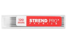 Tuha Strend Pro Premium, náhradní, pro tesařskou tužku, značkovací, 6 ks, černá, 120 mm 224876