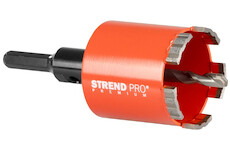 Vykružovač Strend Pro Premium, 68x68 mm, závit M16, 5 zubů, korunka