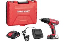 Worcraft 113884 Šroubovák CD-20LiH, 20V, 2x Li-ion 2.0Ah
