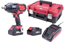 Worcraft 114878 Set XCUBE007 ShareSYS Toolbox, utahovák CIW-S20LiB-1800, 2x 4.0 Ah akumulátor, 1x nabíječka