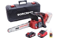 Worcraft 115850 Pila Worcraft CGC-S20LiBAM, bezuhlíková, řetězová, 20V Li-ion, 75ml nádrž na olej, 12