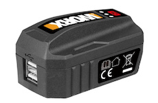 WORX Garden 45104009 WA4009 - USB adaptér na baterii