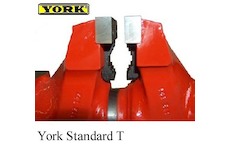 York svěrák 125 T s čelistmi na trubky dílenský