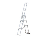 Žebřík hliníkový třídílný 3x6 Procraft PLA3.340 | PLA3.340